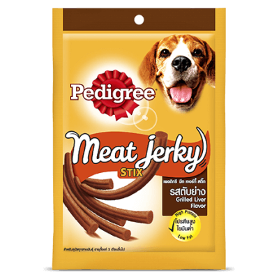 Pedigree Dog Treats Adult Meat Jerky Stix Grilled Liver 60g